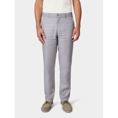 Herren-Leinenhose, Hellgrau