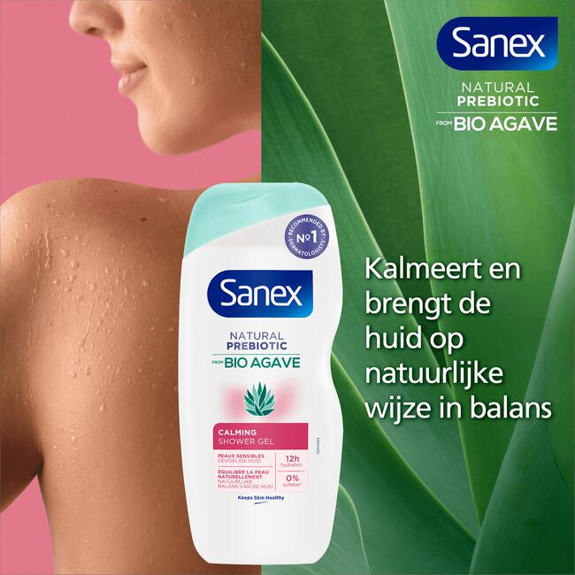 Sanex Expert Skin Health Organic Agave Calming Douchegel 400 ML