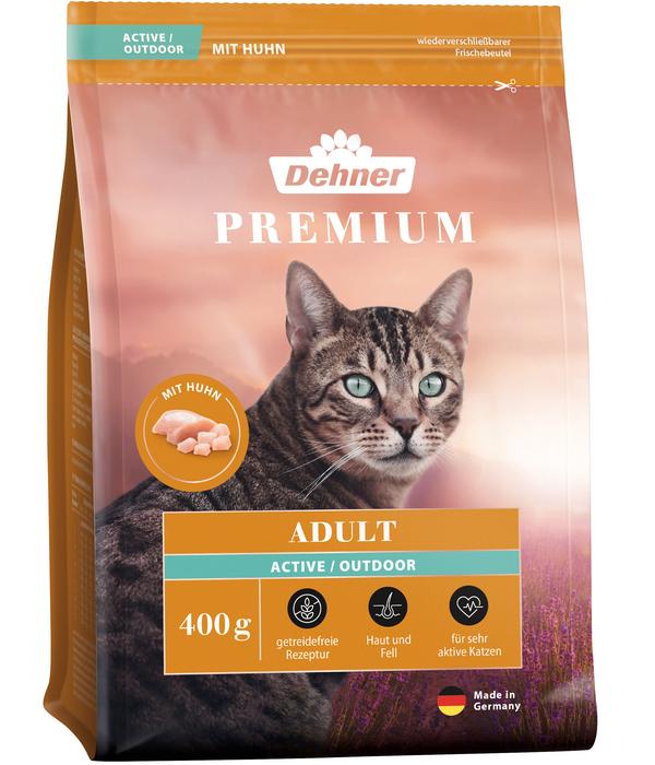 Dehner Premium Trockenfutter für Katzen