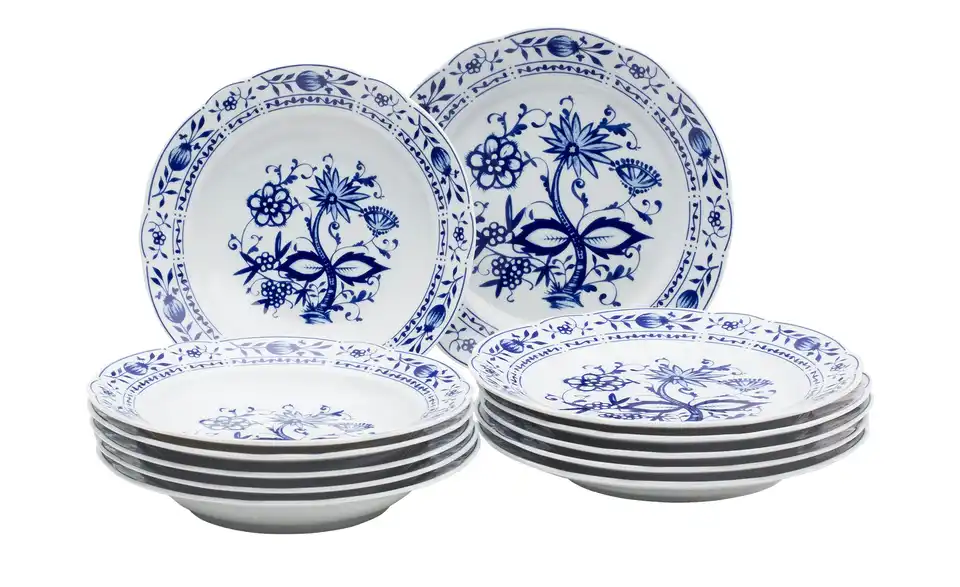 Kahla Tafelservice, 12-teilig Rosella Tafelservice