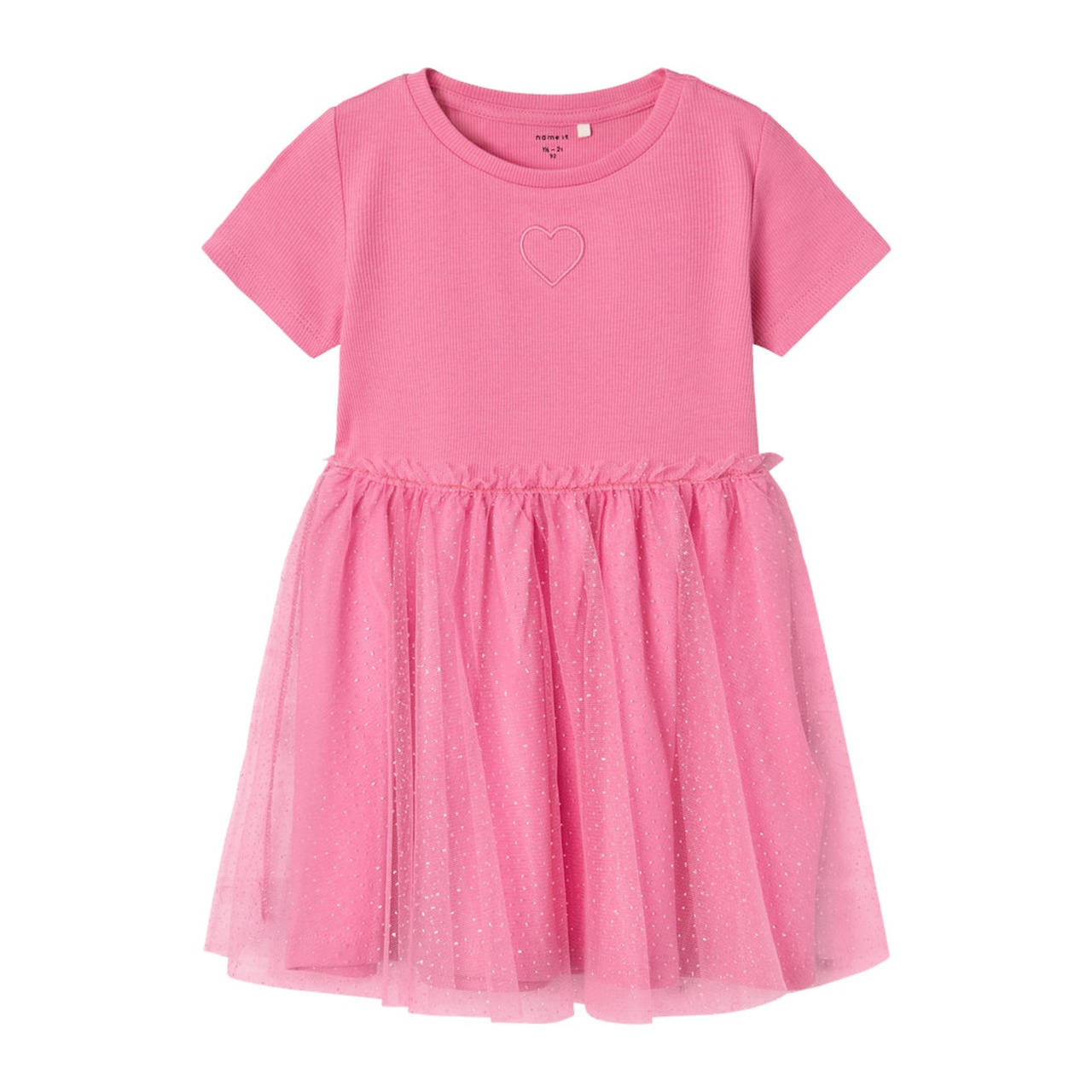 name it NMFHARANA SS TULLE DRESS PB