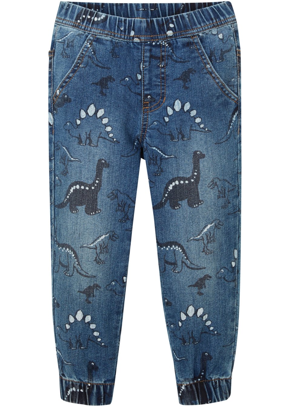 Jean sweat pour garçon avec imprimé, Slim Fit
