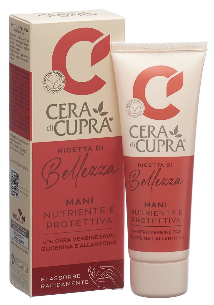 CERA DI CUPRA crema mani<br>75 ml, Tube, Creme