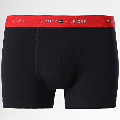 Lot De 5 Boxers 3061 Bleu Marine Rouge Jaune