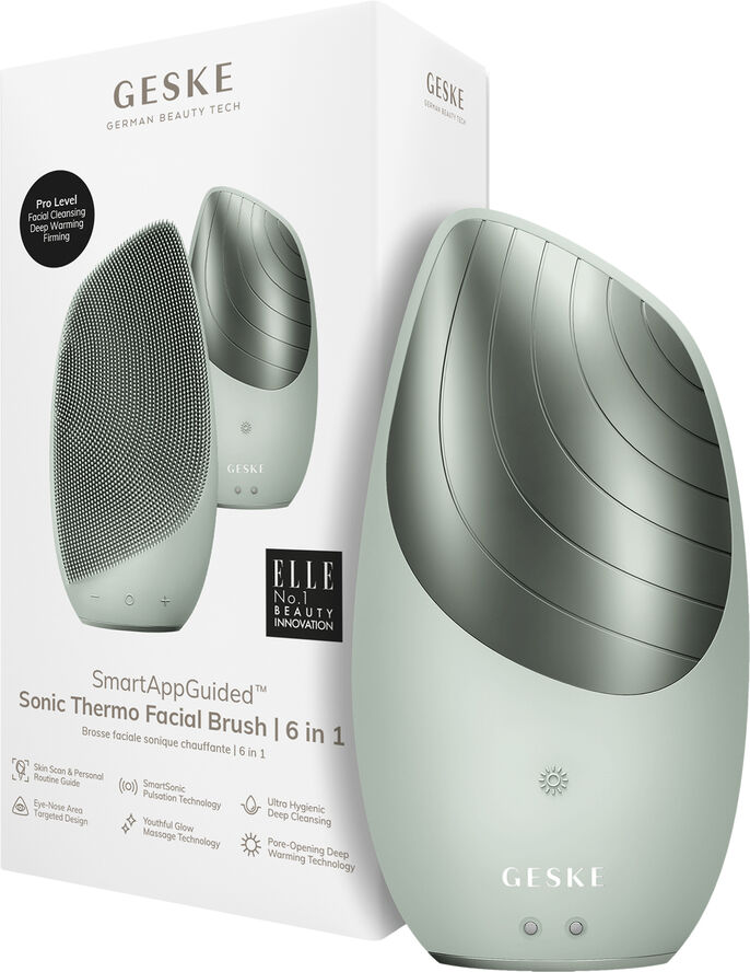 GESKE Sonic Thermo Facial Brush | 6 in 1