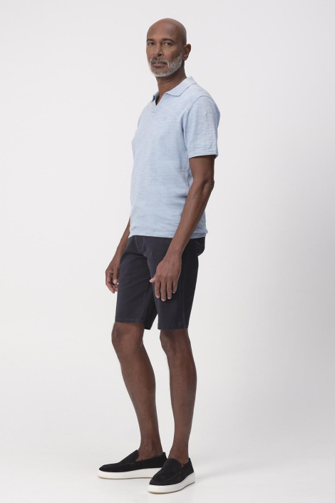 Campbell blauwe heren polo