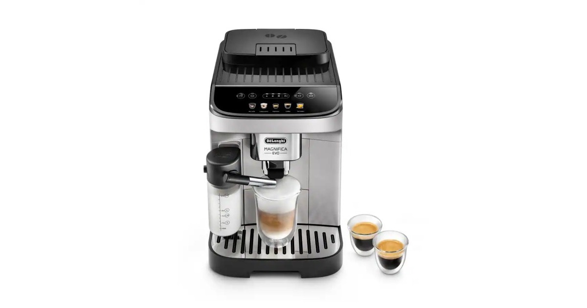 DeLonghiMagnifica Evo ECAM290.61.SB espressomachine volautomaat  (Zilver/zwart)