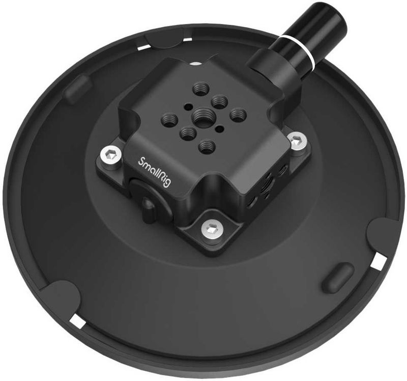 SmallRig - 4114 - Suction Cup Camera Mount - Zwart - Kunststof