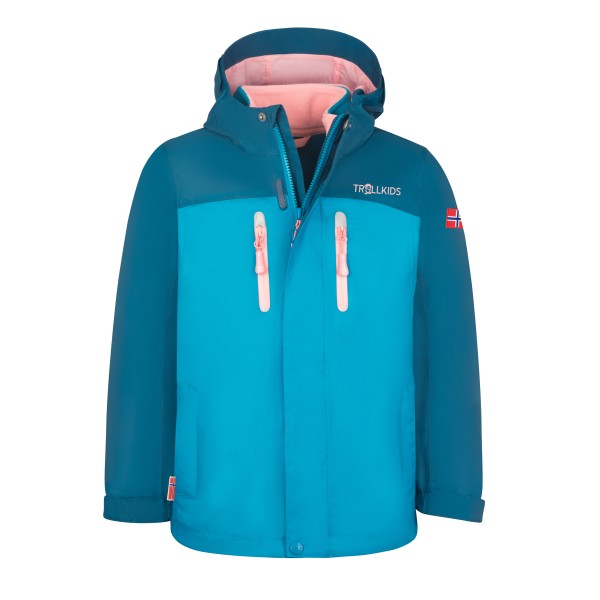 Trollkids - Girl's Bryggen 3in1 Jacket - Veste 3-en-1