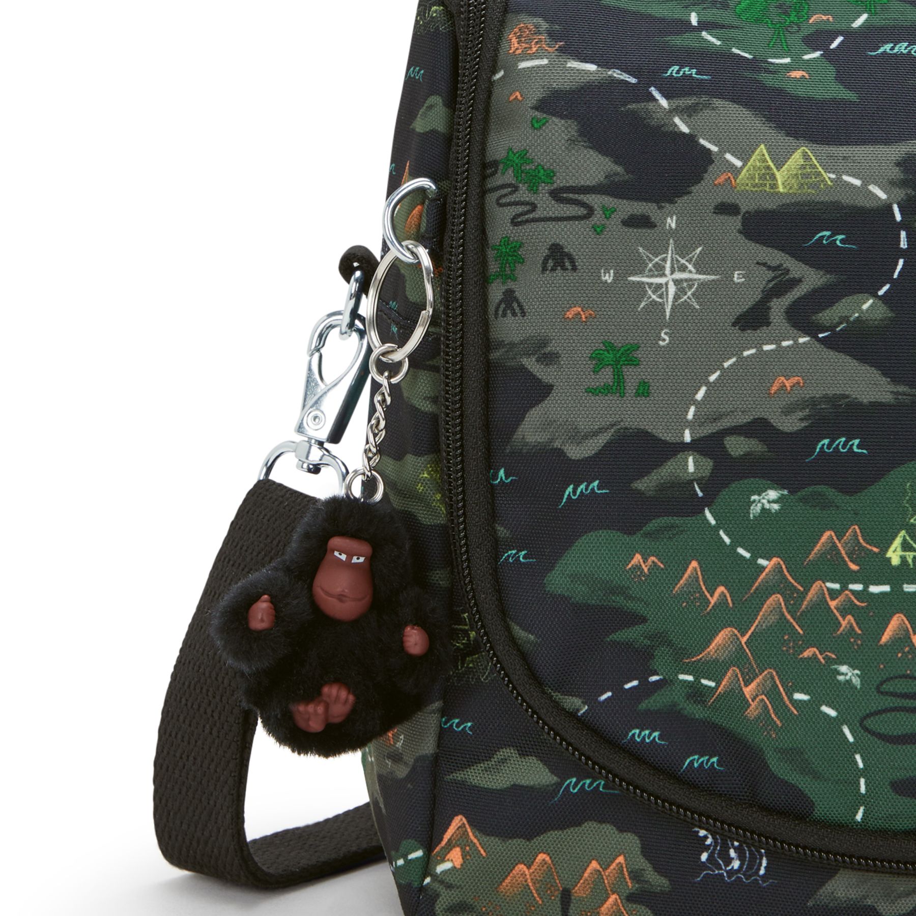 NEW KICHIROU Grand Sac Repas Isotherme avec Manchon pour Valise - Camo Treasure