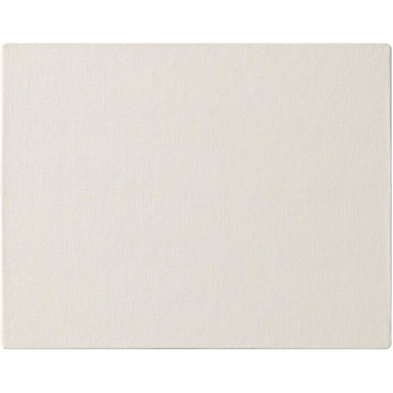 Prêt à peindre carton toilé 22x16cm 3mm 1F - Blanc