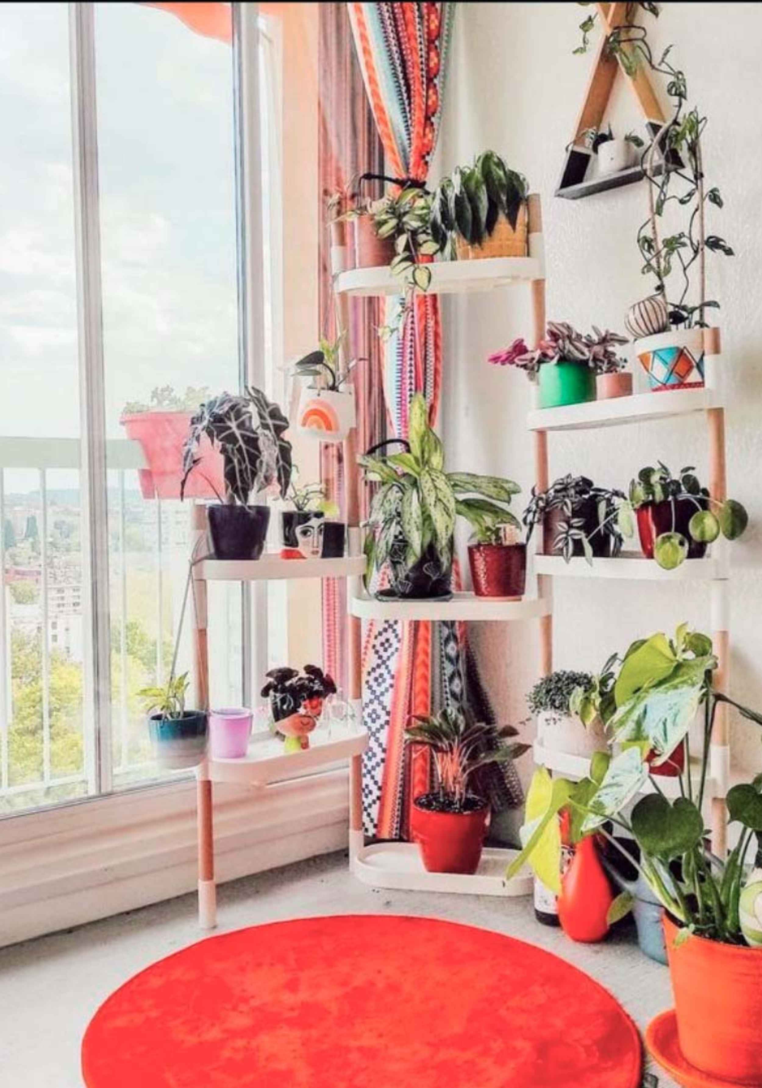 CitySens Modulares Pflanzenregal mit 8 Ablagen