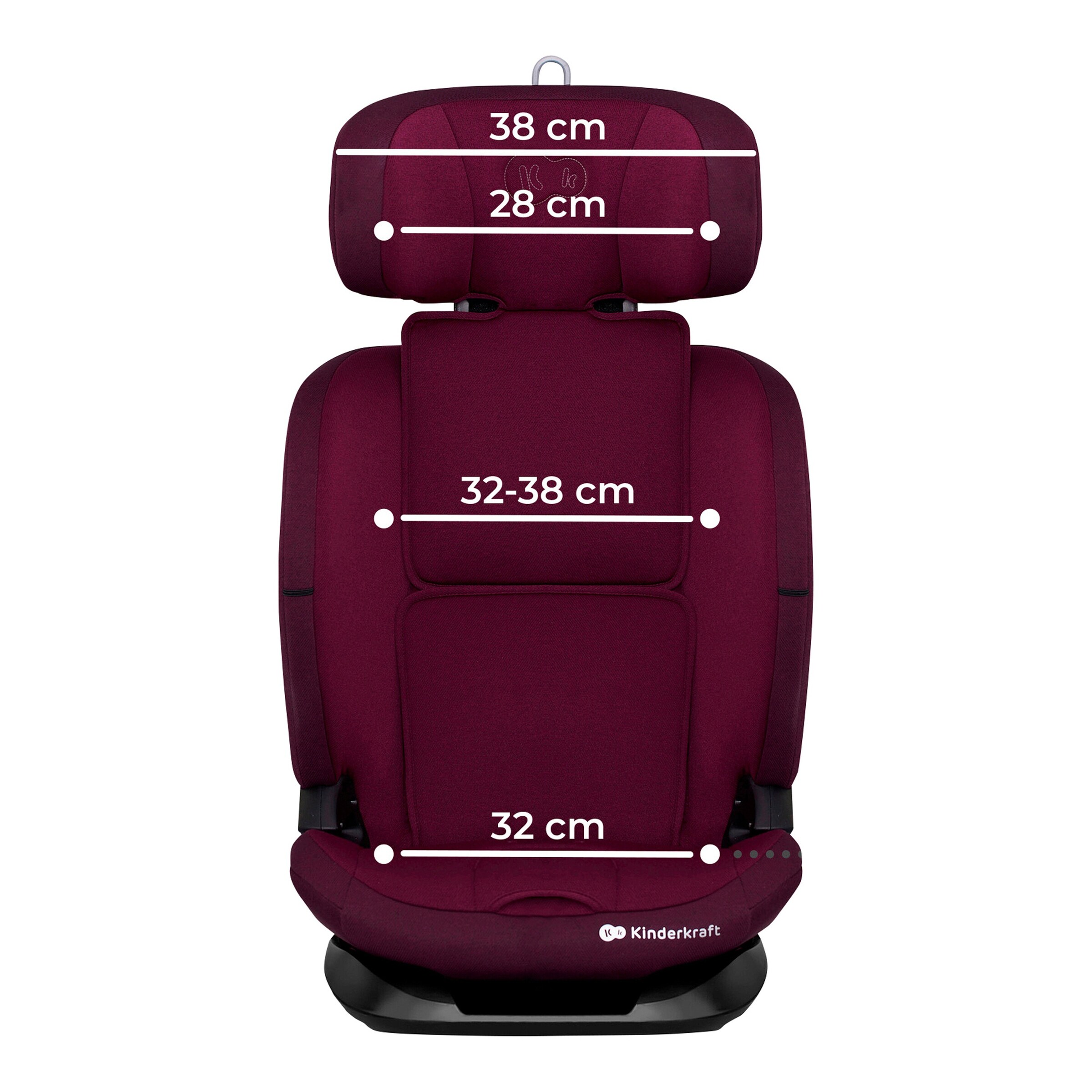 Kinderkraft Kindersitz ONETO3 cherry pearl