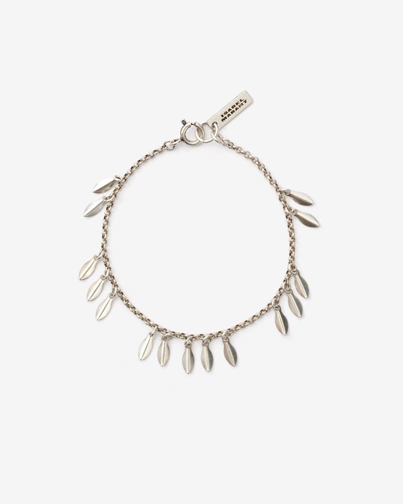 BRACELET METAL SHINY LEAF