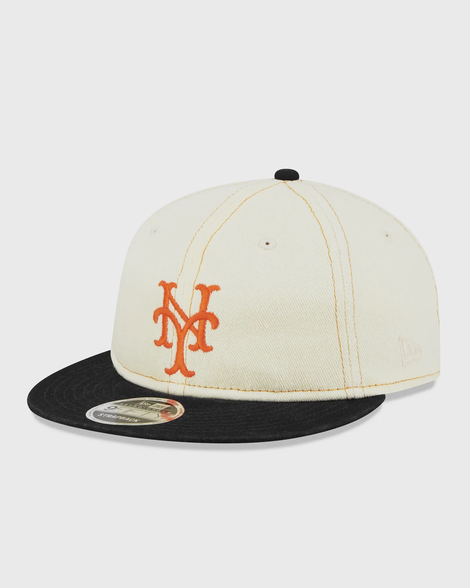New Era New York Mets Chrome Denim Retro Crown 9FIFTY Verstellbare Cap