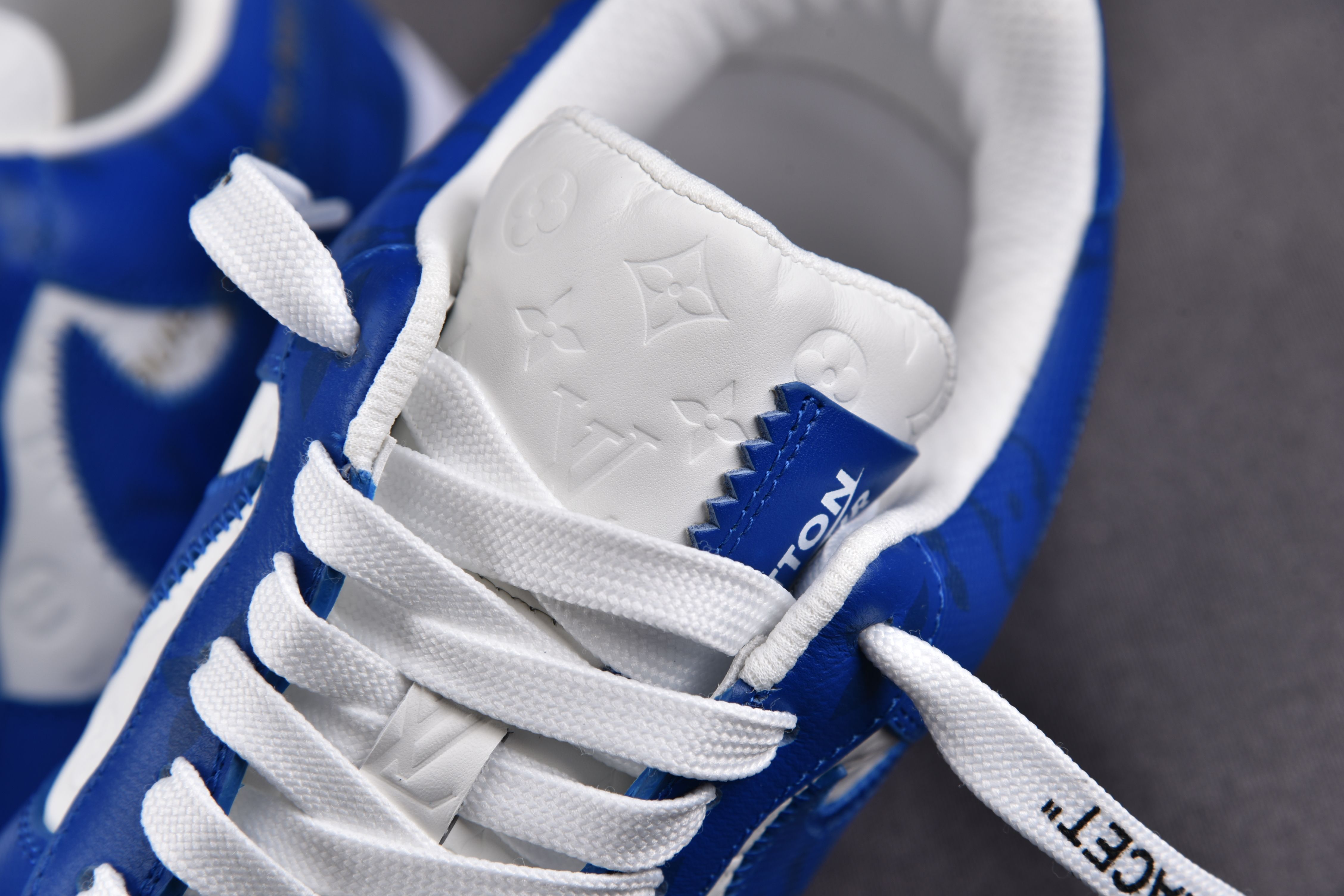 Louis Vuitton Nike Air Force 1 Low By Virgil Abloh White Royal