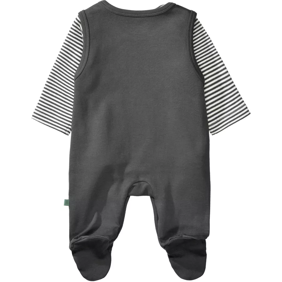 STACCATO Strampler+Shirt anthrazit