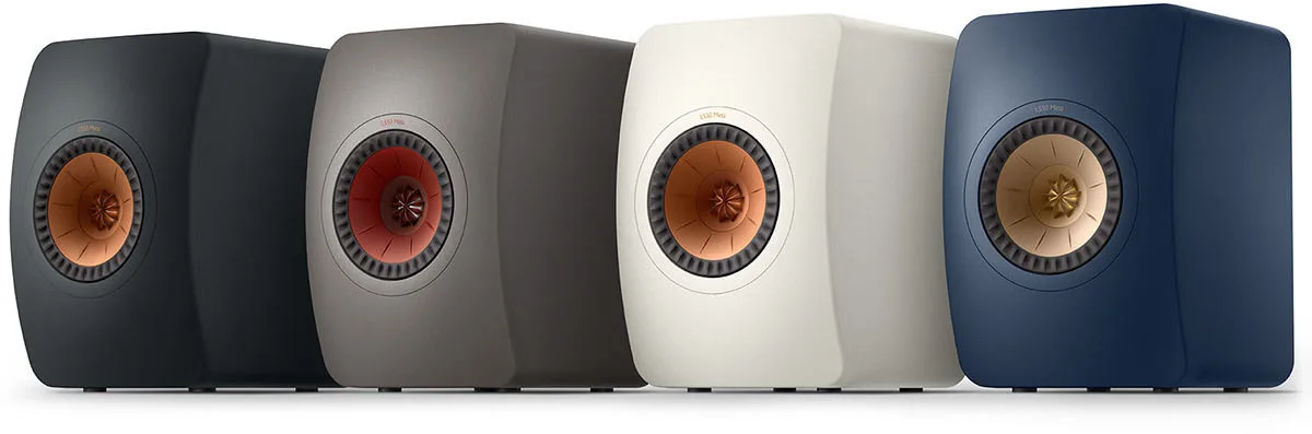 KEF LS50 Meta Titane mat (la paire) Enceintes bibliothèque