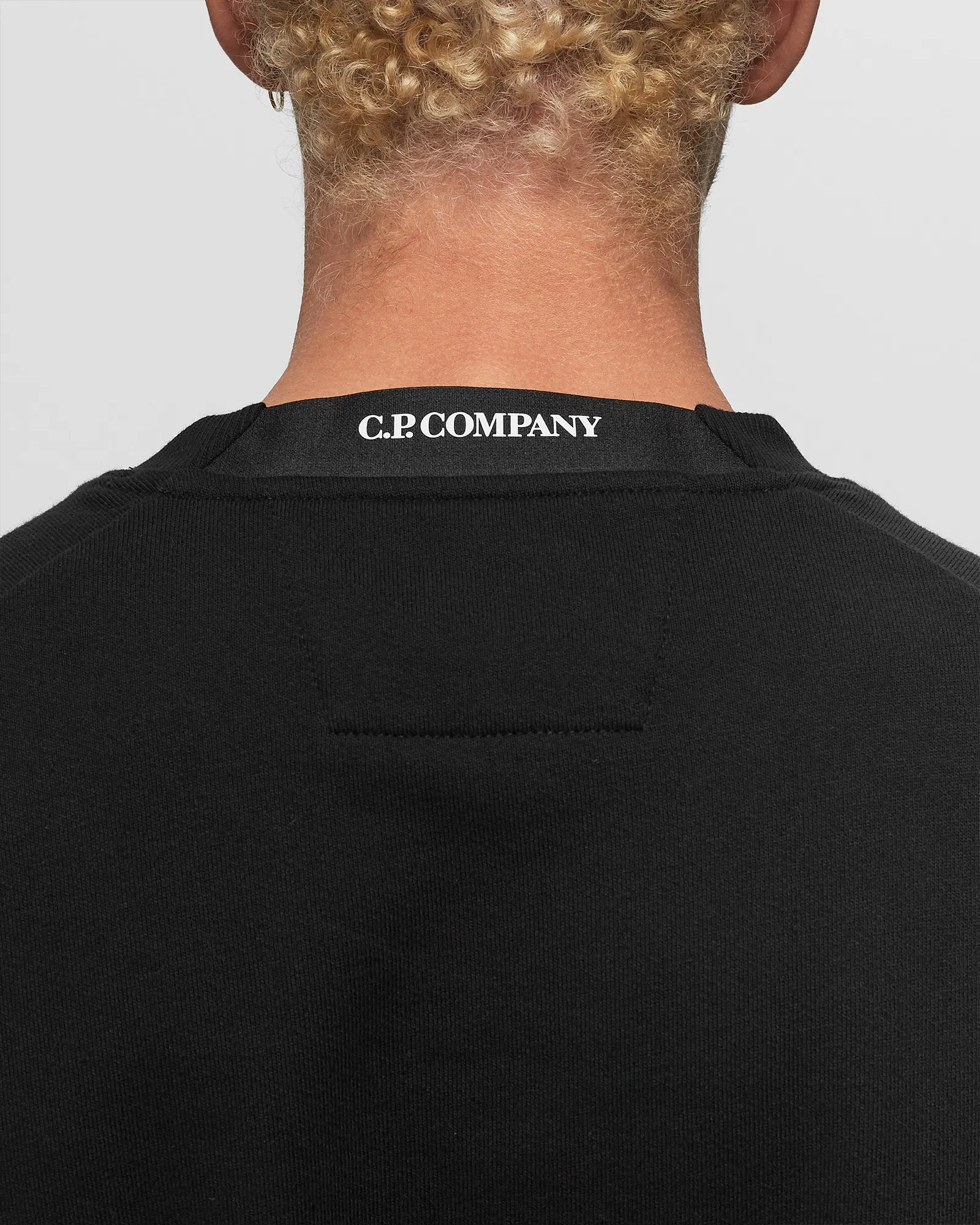 C.P. Company DIAGONAL RAISED FLEECE SWEATSHIRTS - CREWNECK