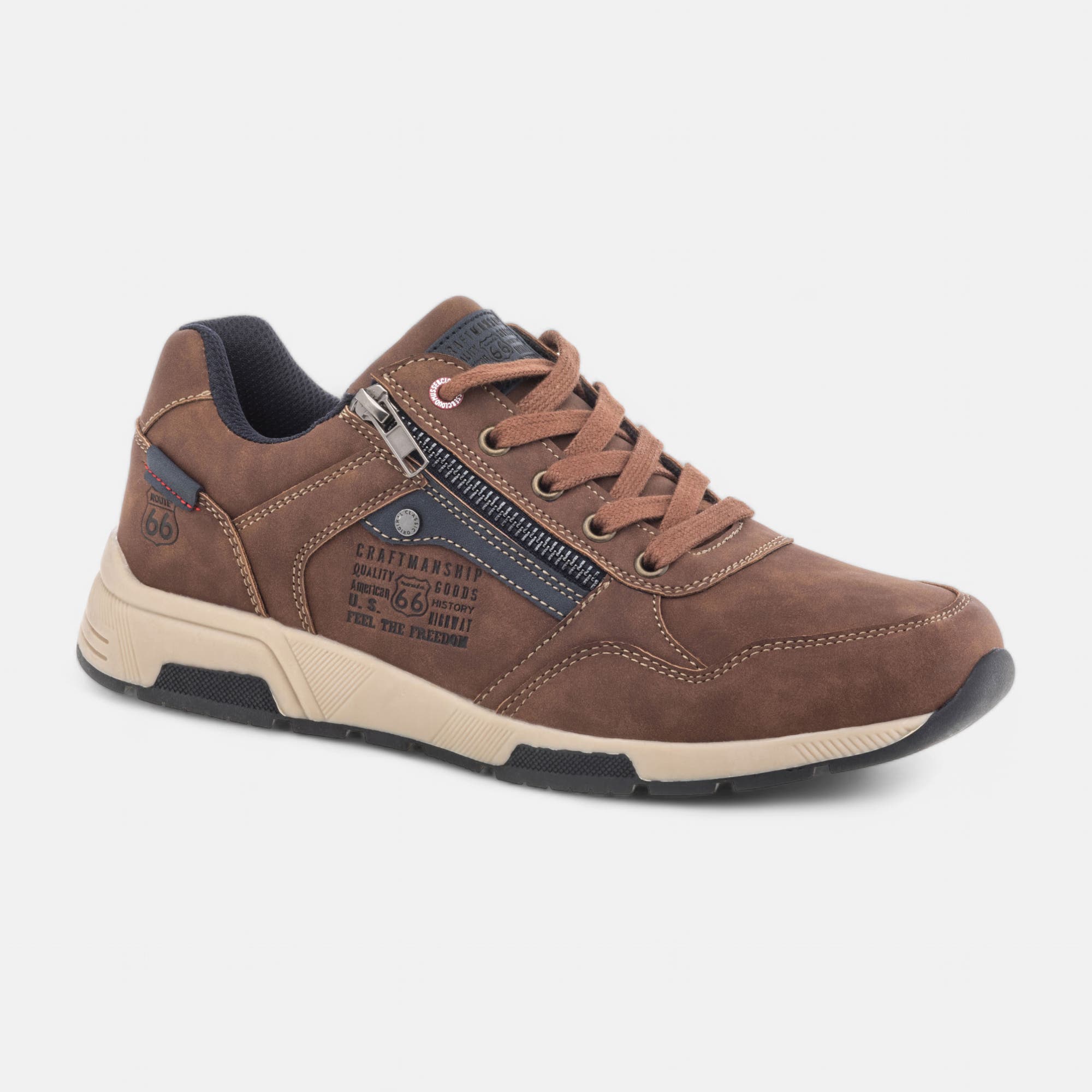 Baskets basses Homme marron