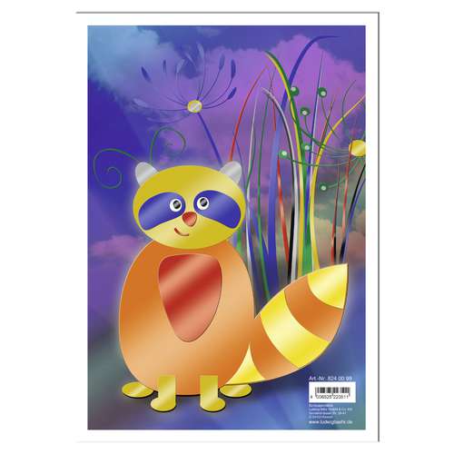 URSUS® Bastelmappe Glanzpapier gummiert 80 g/qm