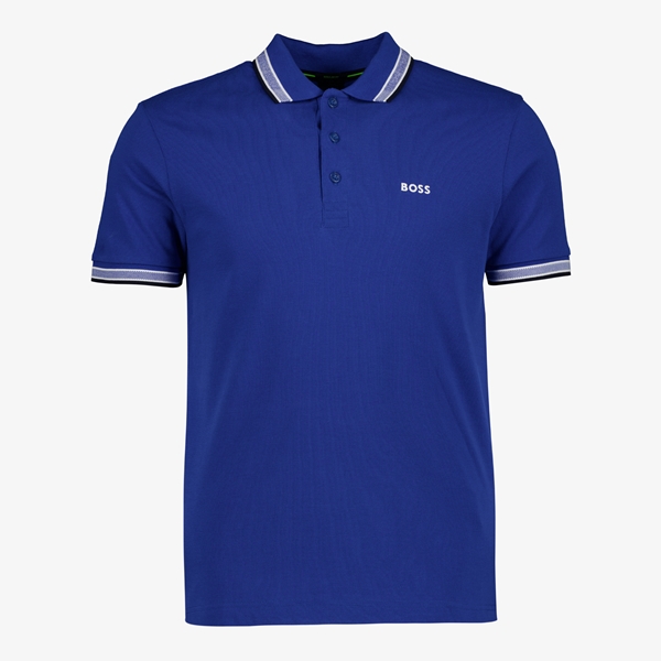 Hugo Boss heren polo blauw