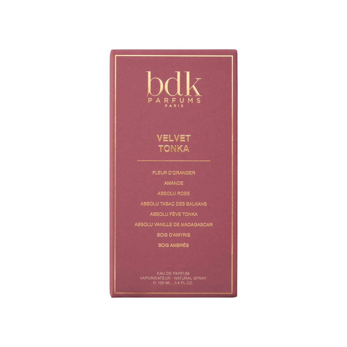 Velvet Tonka Eau de Parfum 100ml