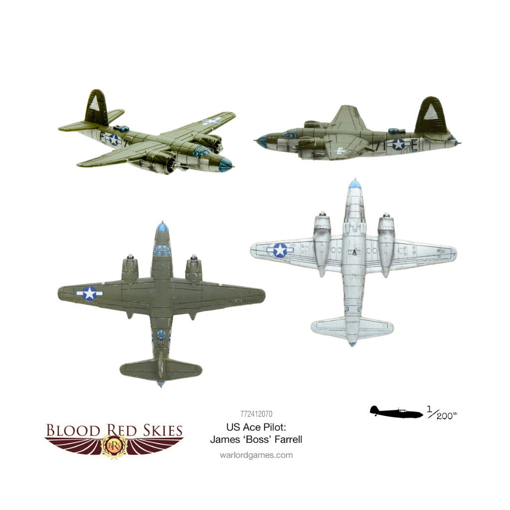 Blood Red Skies - US Ace Pilot James Farrell