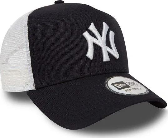 New Era New York Yankees Clean A Frame Trucker cap sort og hvid (11588489)