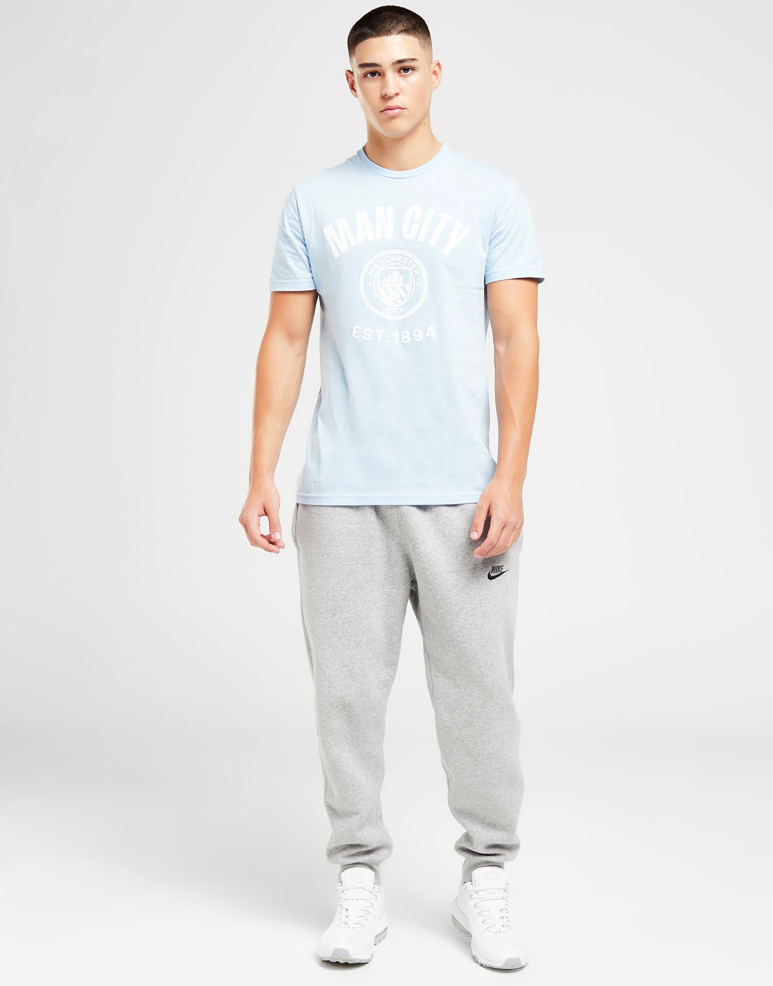 Official Team T-shirt Manchester City FC Stadium Homme