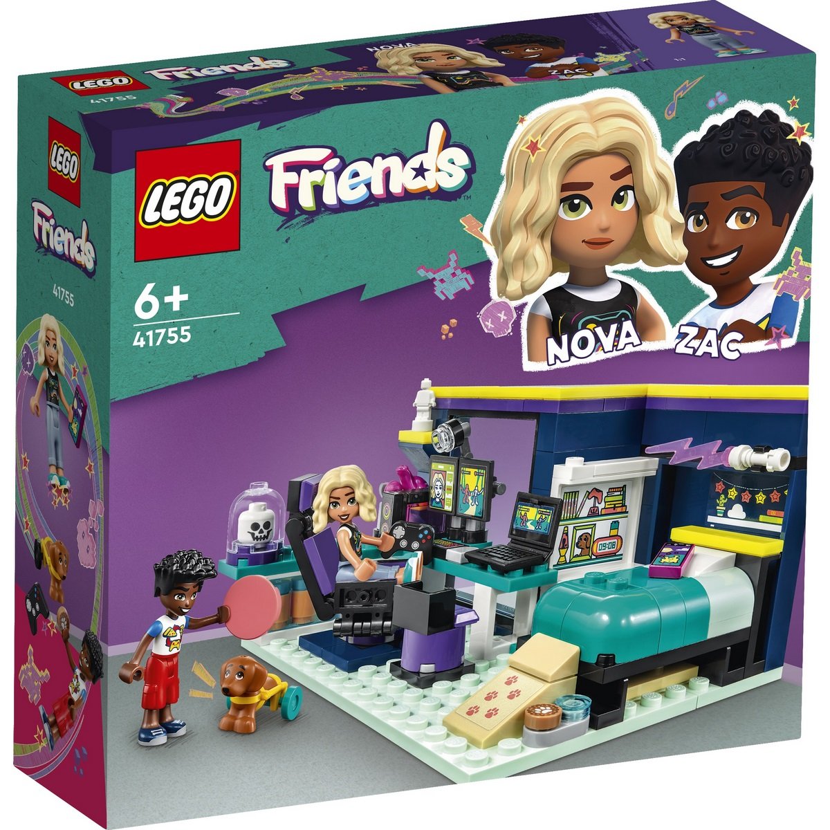 La chambre de Nova LEGO Friends 41755
