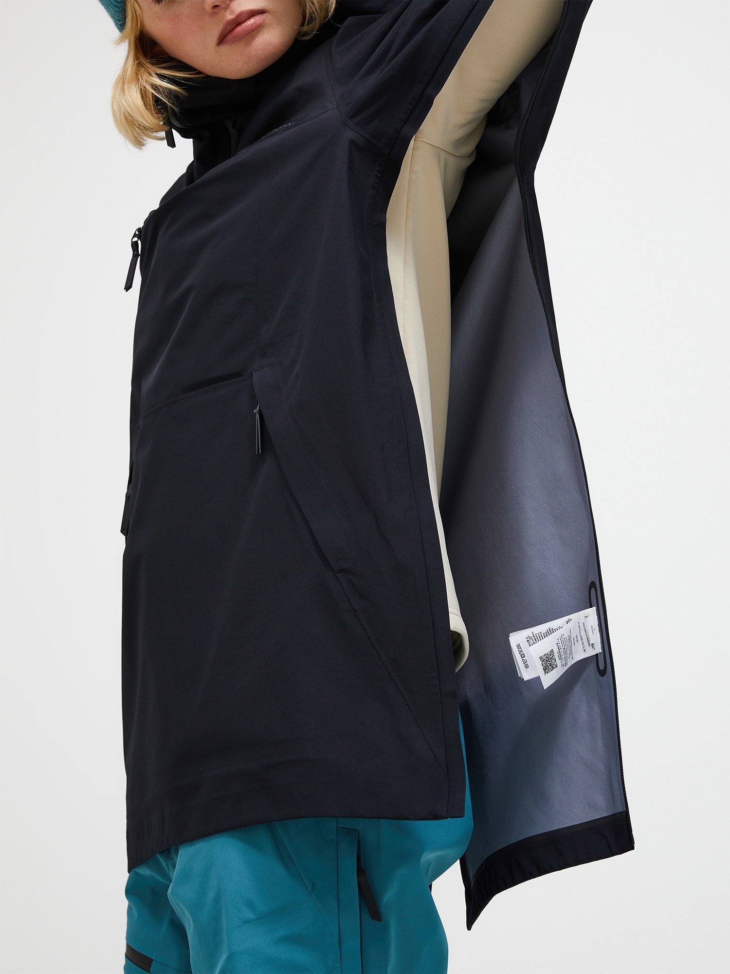 Vertical GORE-TEX 3L Anorak Dame Black