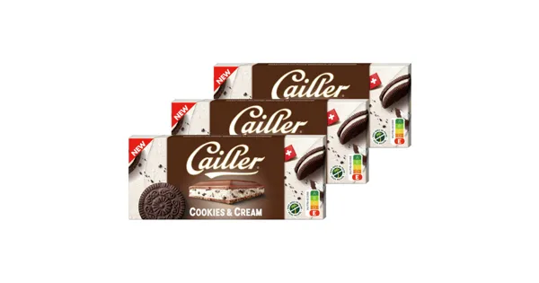 Cailler Cookies & Cream 3x96g