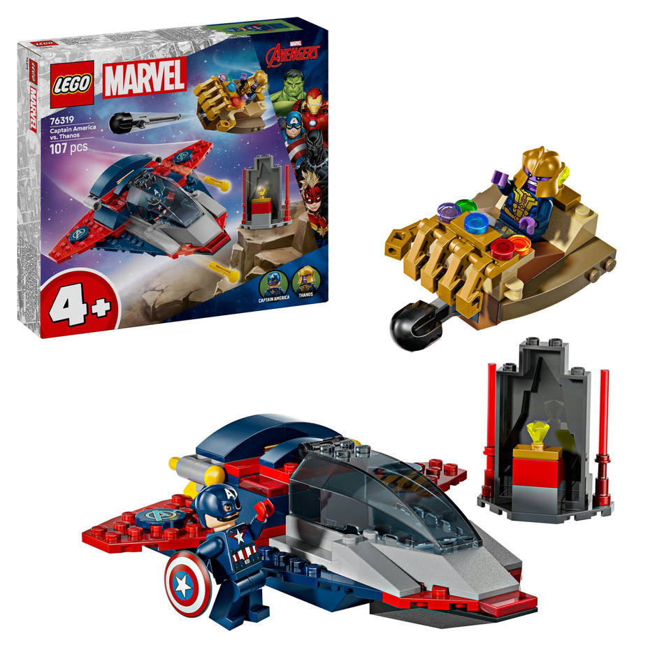 LEGO Marvel Captain America vs Thanos 76319