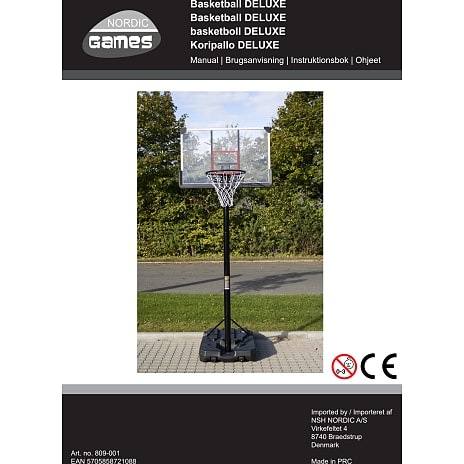 NORDIC Games Deluxe basketball stander