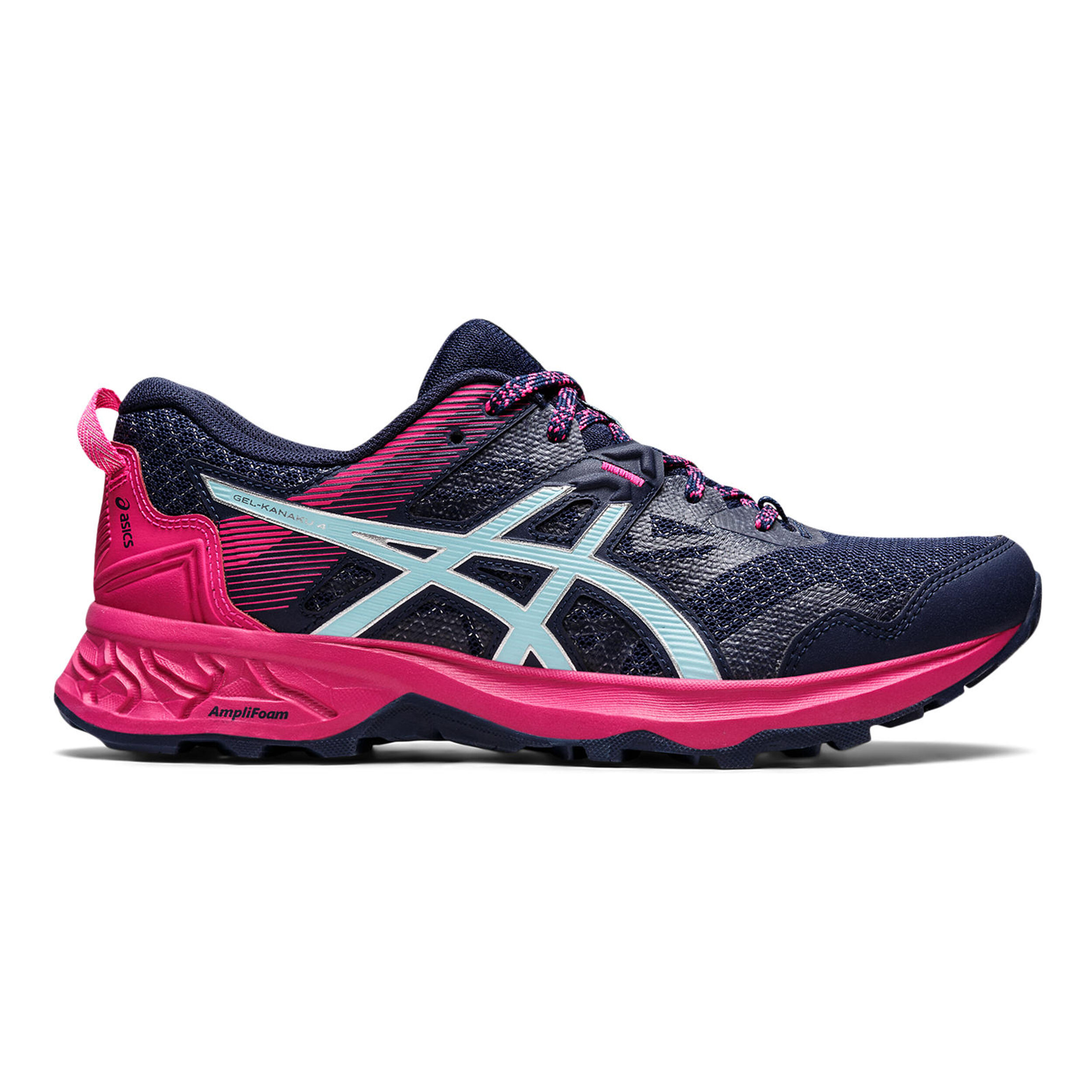 ASICS Gel-Kanaku 4 Chaussure Trail Femmes - Bleu Foncé , Pink