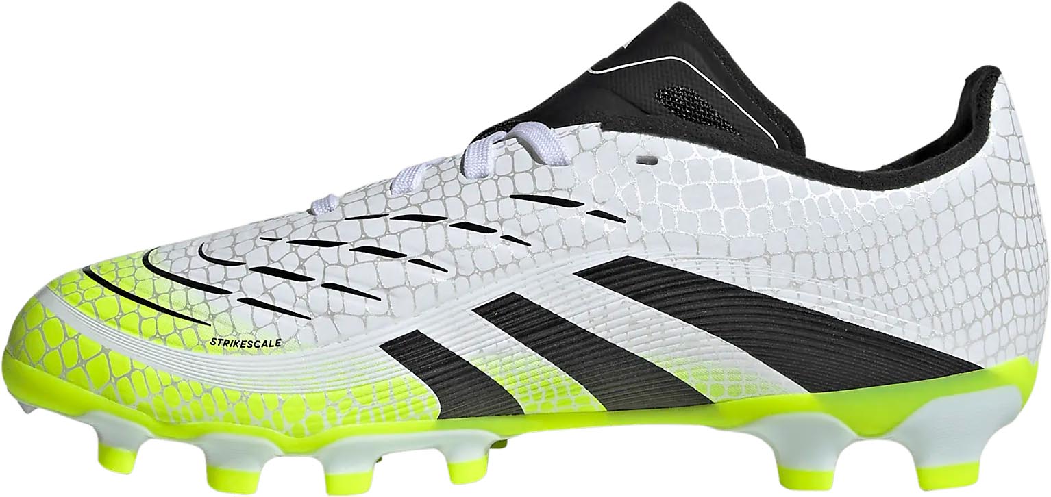 Predator League MG Junior Cloud White/Core Black/Lucid Lemon
