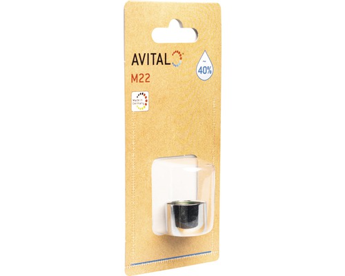 AVITAL eco beluchter M22 7,5-9l/min chroom