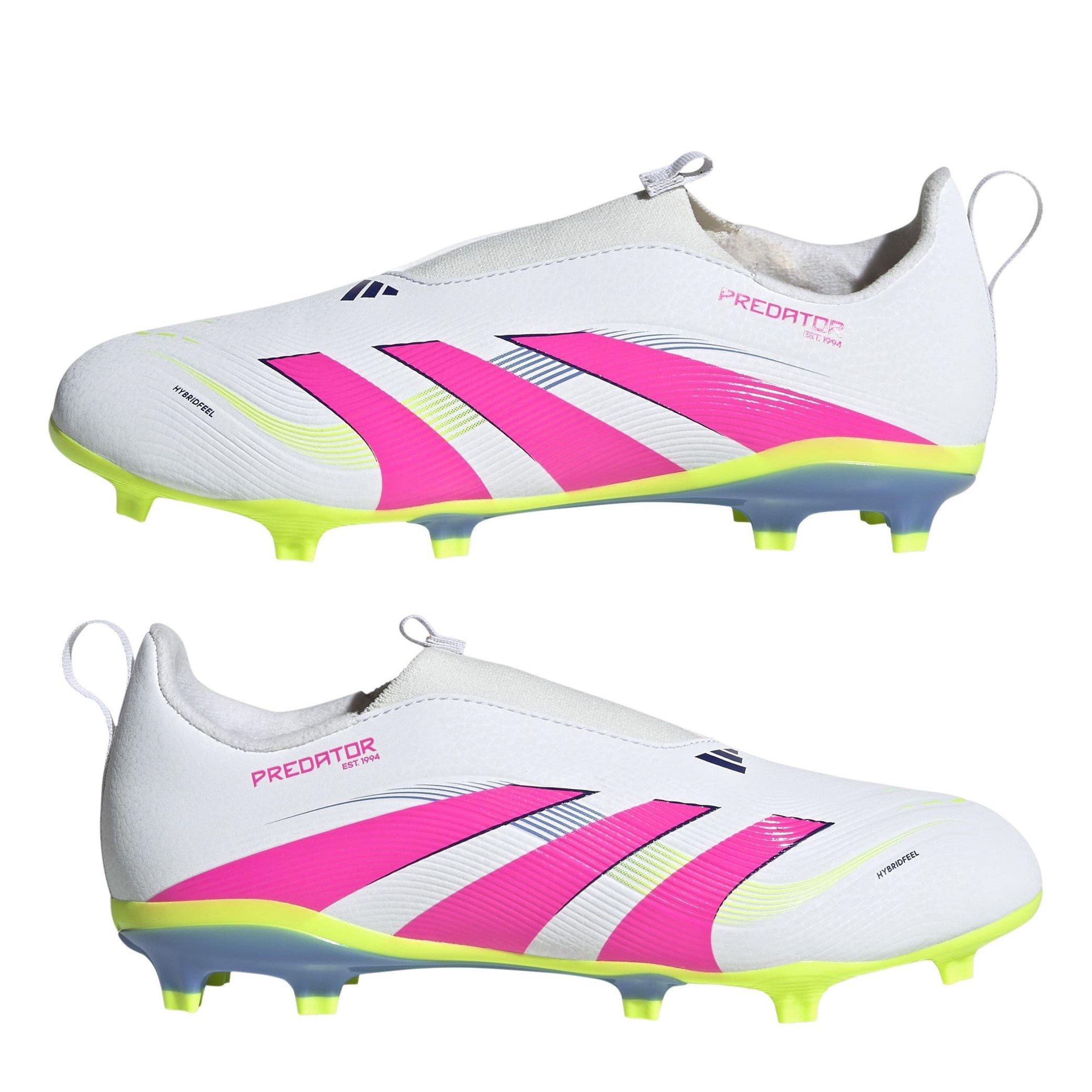 adidas Predator 3 Childrens Laceless Firm Ground Football Boots