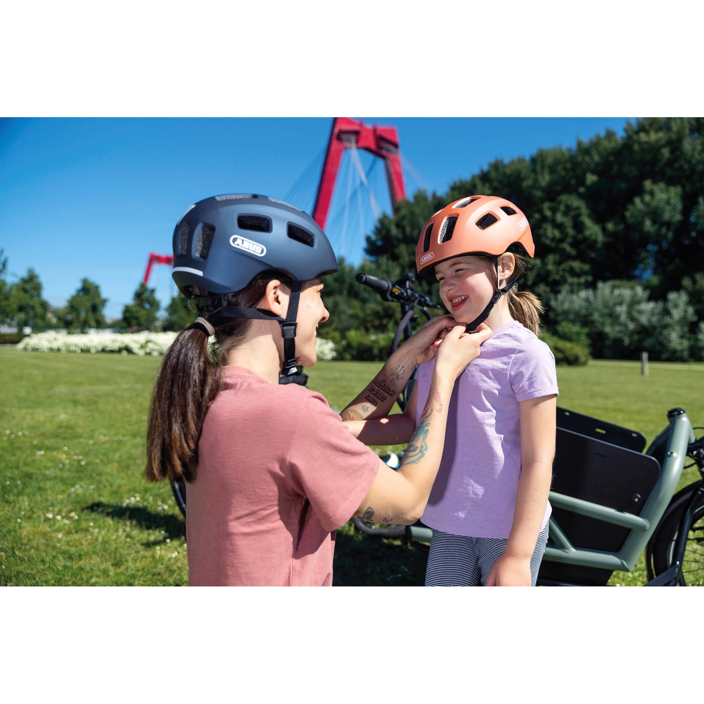ABUS Fahrradhelm Youn-I 2.0 living coral