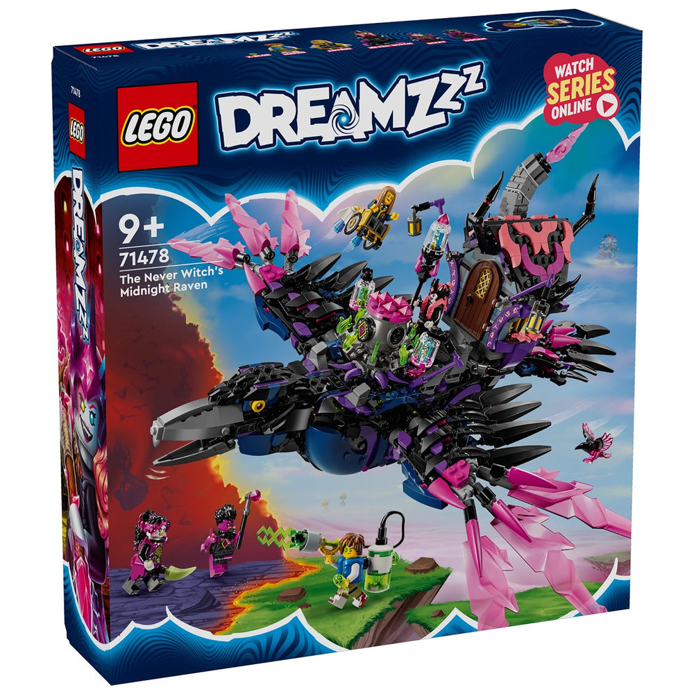 Køb LEGO® DREAMZzz™Aldrig-heksens Midnatsravn