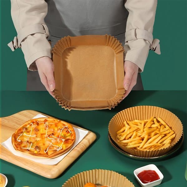 100-pak Airfryer-bagepapir 20 cm