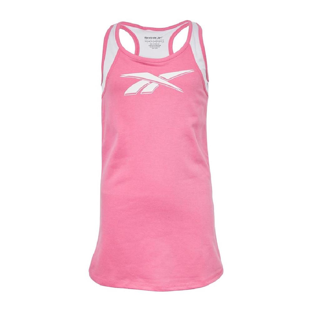 Reebok Débardeur rose fille Reebok Racer Longline Top