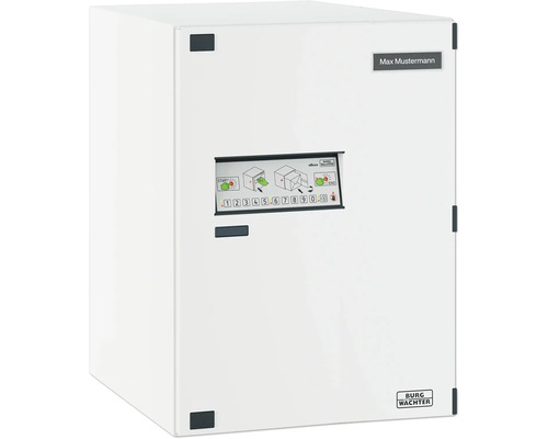 Burg Wächter pakketbox eBoxx EASY+ GV 645 W wit BxHxD 575/760/450 mm