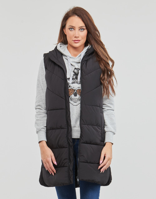 Noisy May - NMDALCON S/L VEST NOOS - Noir