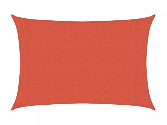 Voile d'ombrage 160 g/m² Terre cuite 3x4 m PEHD