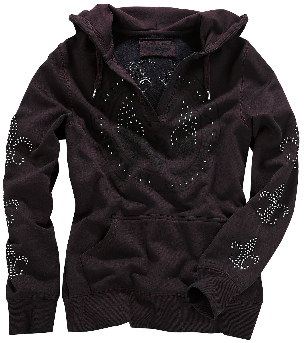 Never Regret | Rock Rebel by EMP Sweat-shirt à capuche