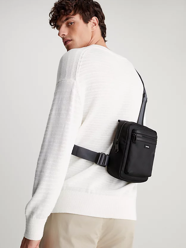 Bolsa de ombro conversível pequena para repórter
