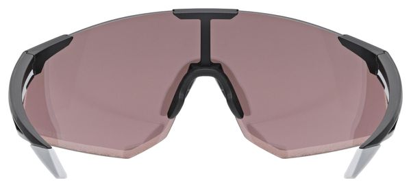 Lunettes Uvex Pace Perform S CV Noir/Verres Miroir Silver