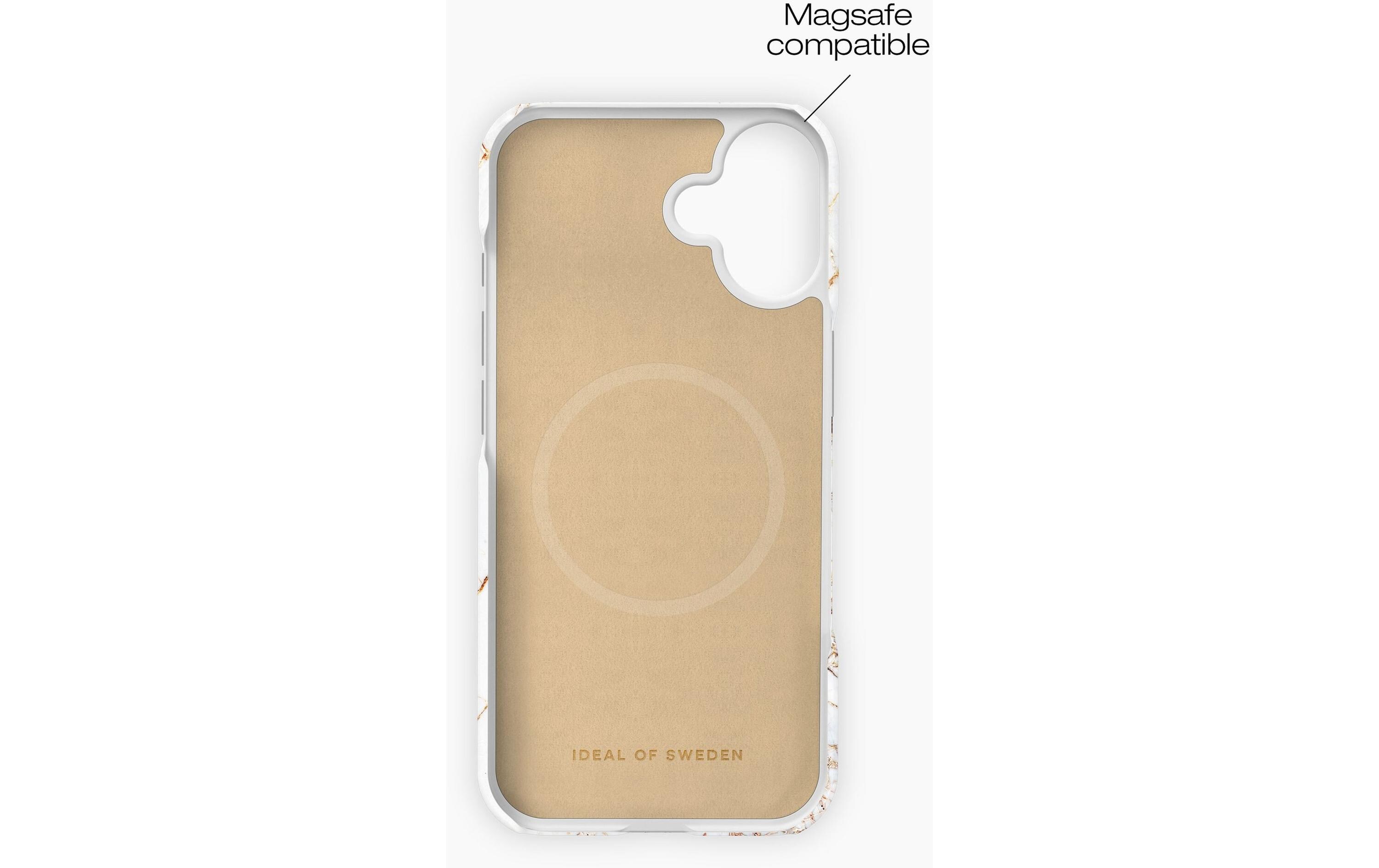 Back Cover iPhone 16 Carrara GoldBackcover für das Apple iPhone 16